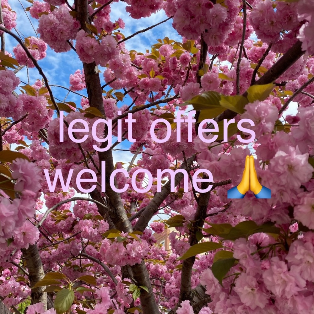 legit offers welcome 🙏